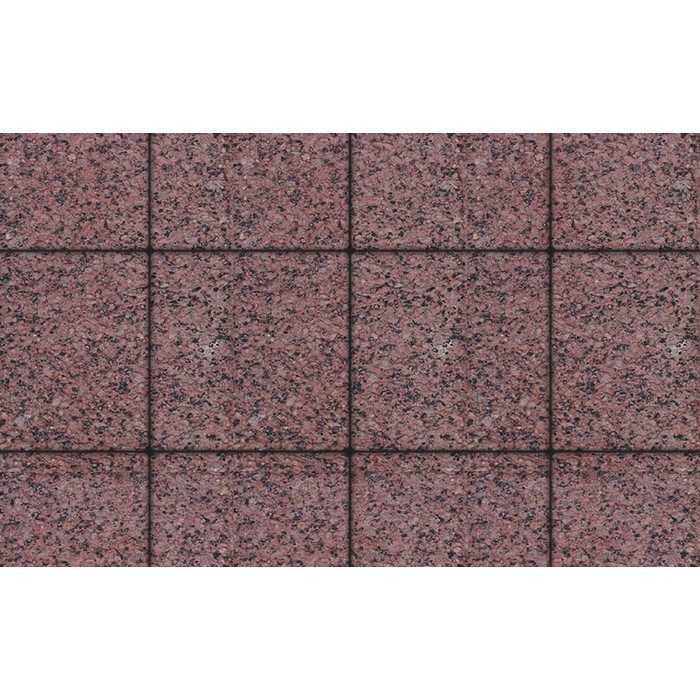 Плитка тротуарная Квадрум (Квадрат) В.1.К.10 гранит+ красный с черным